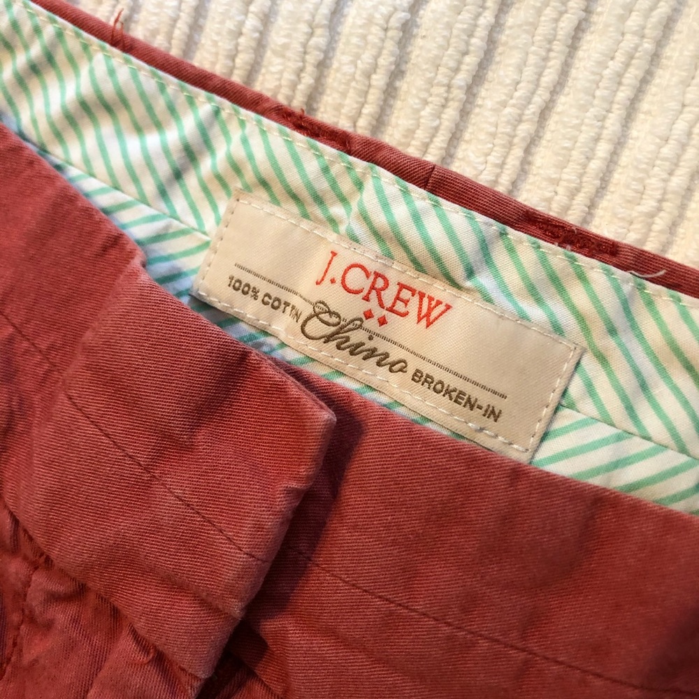 J Crew Chino Shorts 3”